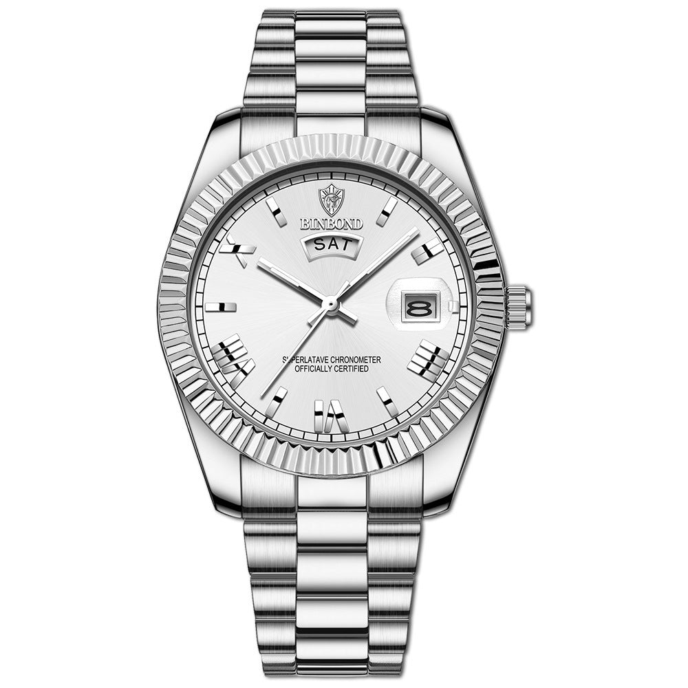 Men's Luxury Business Quartz Watch – Elegant Analog Dress Watch for Everyday & Occasion