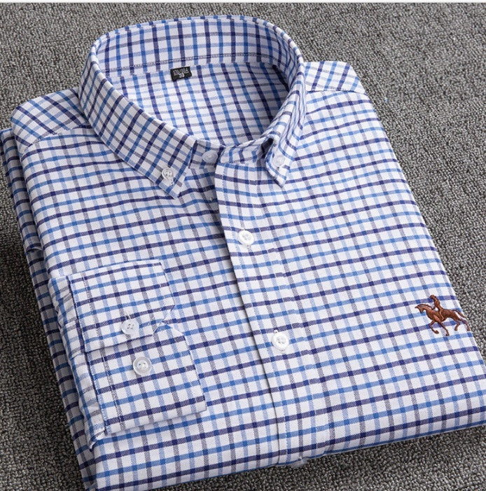 Stuart – Oxford shirt with long sleeves