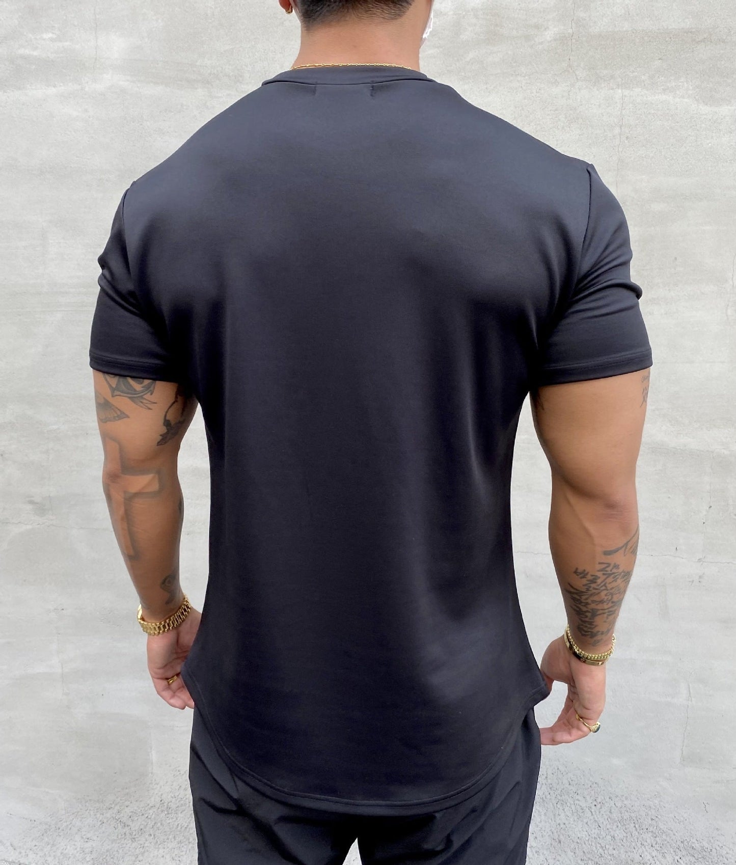 Wendy – American Slim Fit Muskel Rundsaum Kurzarmshirt