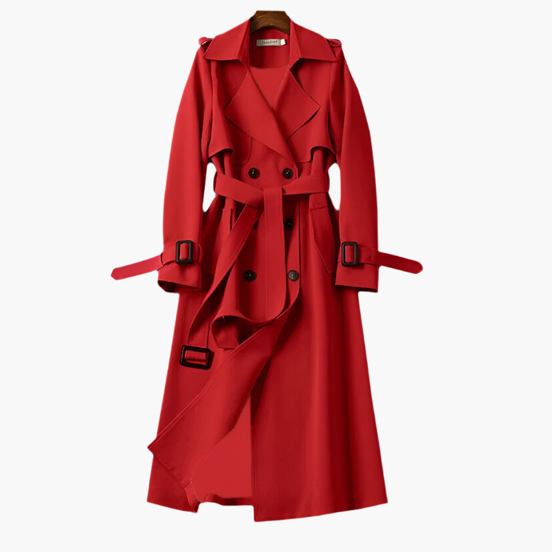 Damen Trenchcoat Klassisch Elegant Frühling – Stilvoller Mantel für Alltag und Büro