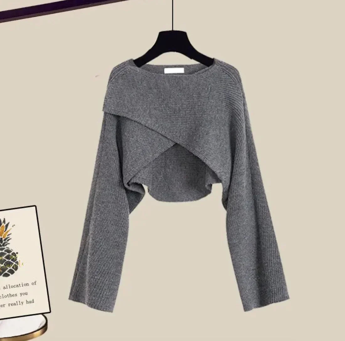 Damen Dreiteiliges Langarmset – Modernes Freizeit-Outfit für Alltag und Zuhause