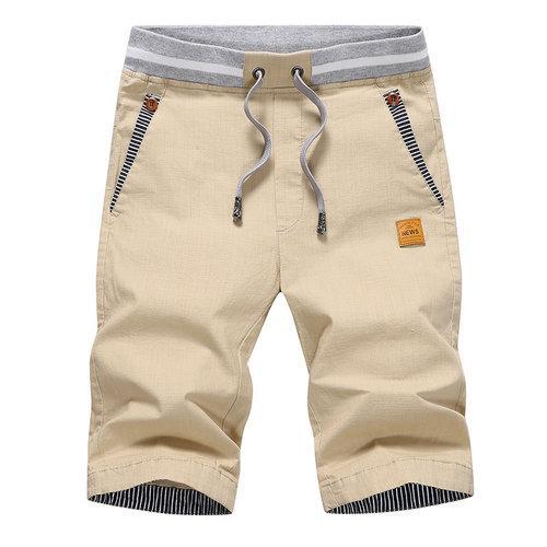 Herren Freizeit-Shorts mit Kordelzug – Gerade Passform, Sportlicher Stil, Ideal für Alltag und Outdoor