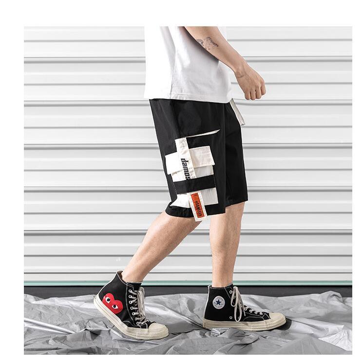 Will – Bequeme Herren-Hip-Hop-Shorts in Schwarz