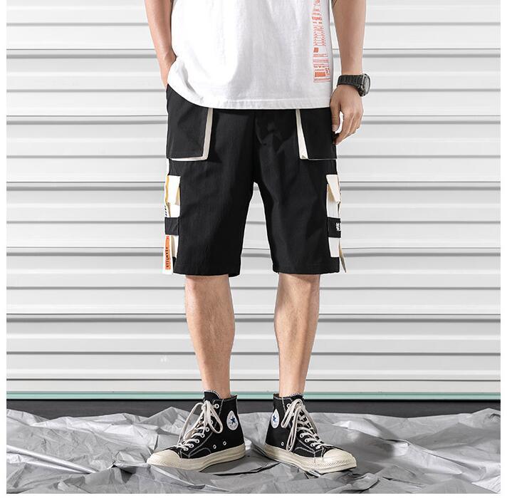 Will – Bequeme Herren-Hip-Hop-Shorts in Schwarz