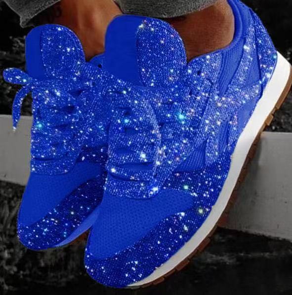 Charlotte – Freizeit-Schuhe mit Pailletten in Pastellfarben