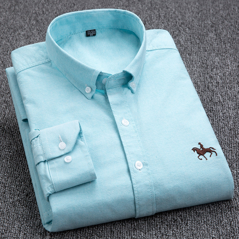 Stuart – Oxford shirt with long sleeves