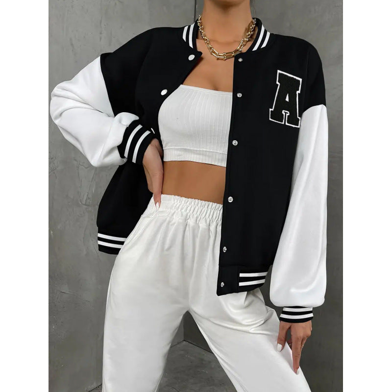 Adele – Casual, loose cardigan coat for women