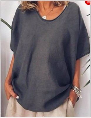 Deborah – Lockere Kurzarm-T-Shirts für Damen im Sommer