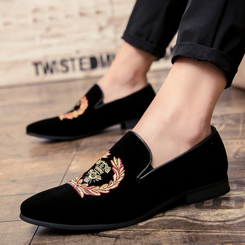Stephen – Bestickte Herren-Schuhe mit atmungsaktivem Design
