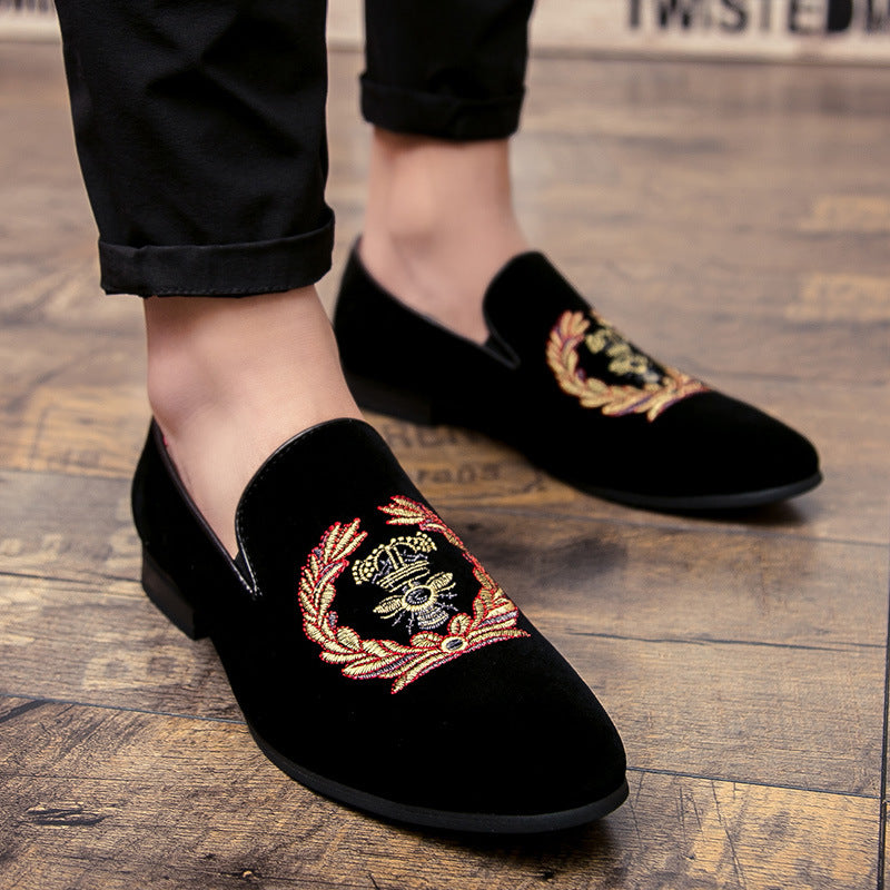 Stephen – Embroidered men's shoes with breathable design
