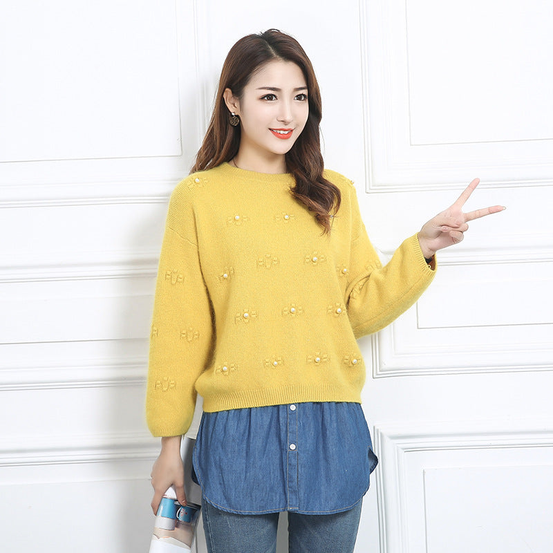 Helen – Urbaner Freizeit-Wintersweater mit Rock