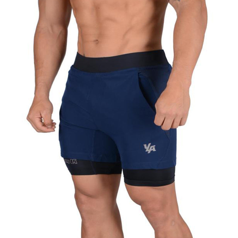 Vincent – Schnell trocknende Doppelschorts für Herren