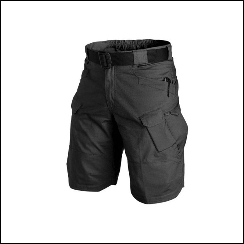Toby – Taktische Arbeitsshorts aus kariertem Stoff, wasserdicht