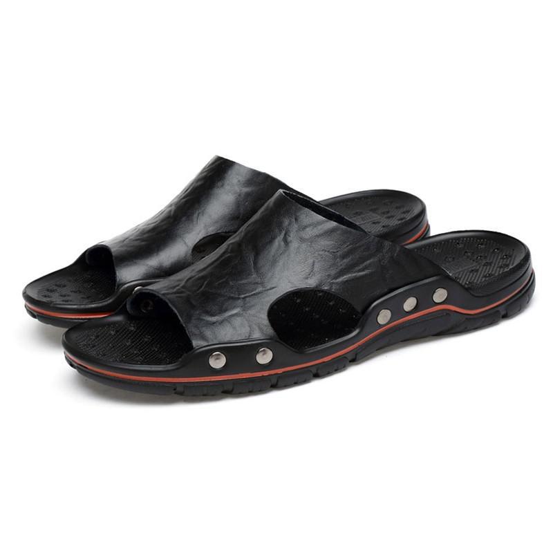 Dan – Large men's loafers made of vegan leather for everyday use