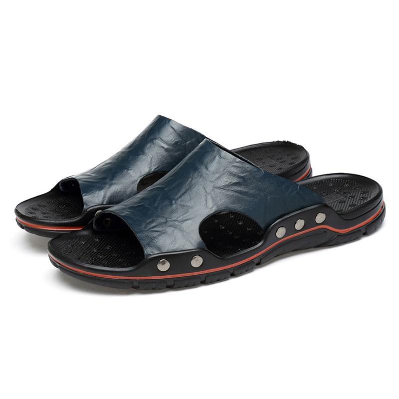 Dan – Large men's loafers made of vegan leather for everyday use