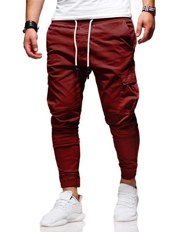 Gordon – Casual jogging pants made of vegan leather
