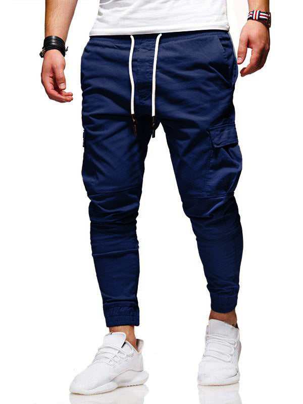 Gordon – Casual jogging pants made of vegan leather
