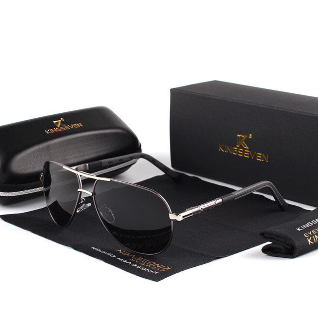 Herren Aviator Polarisierte Sonnenbrille – Stilvolle Allround-Sonnenbrille für Alltag, Sport & Autofahren
