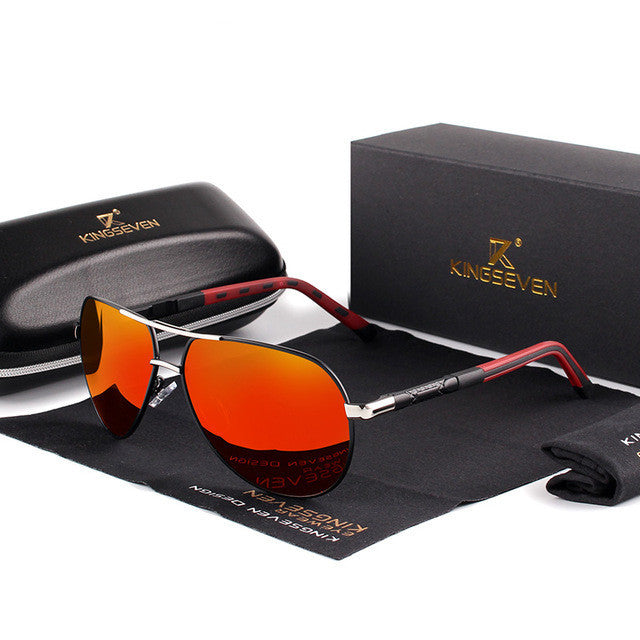 Herren Aviator Polarisierte Sonnenbrille – Stilvolle Allround-Sonnenbrille für Alltag, Sport & Autofahren
