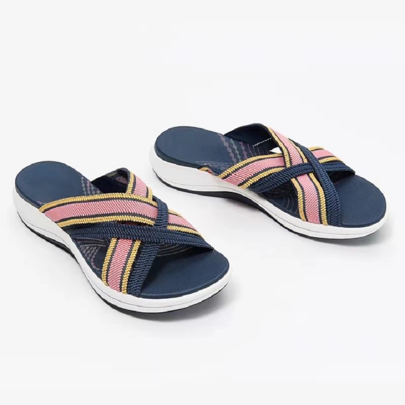 Sophia – Freizeit Plateau-Strandsandalen