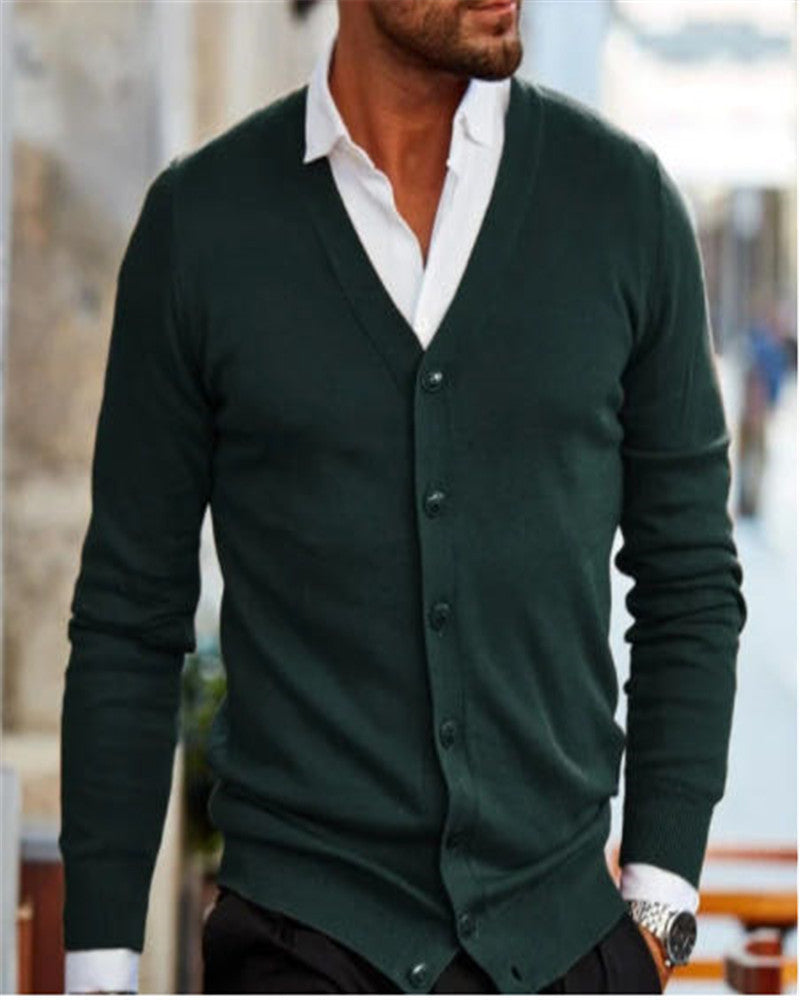 Clifford – Schlichter lässiger Herrenpullover-Jacke