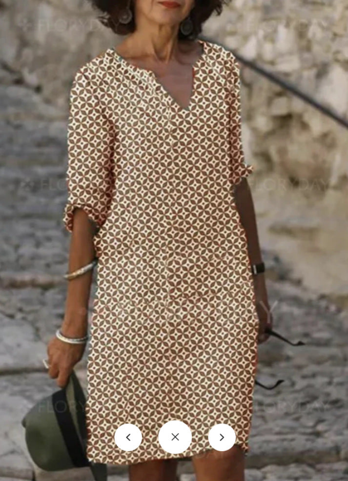 Mandy – midi dress in multiple colors