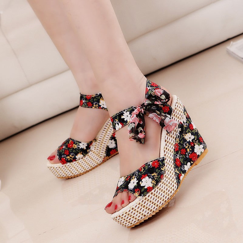 Zoe – Boho High Heel Sandalen