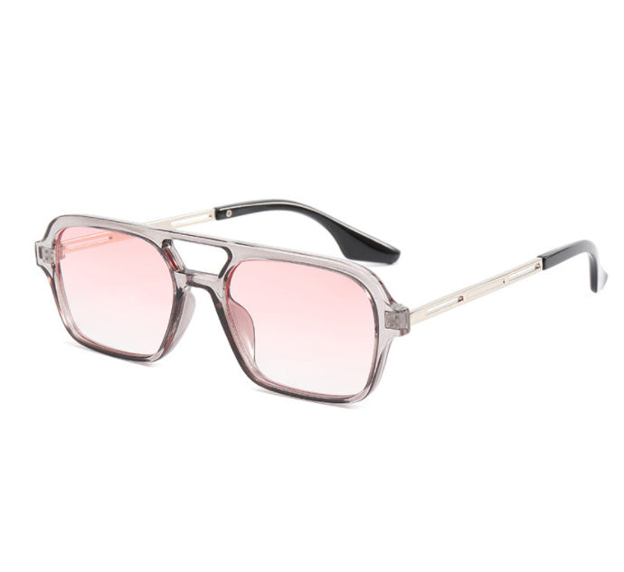 Damen Oversize-Quadrat-Sonnenbrille – Modische Statement-Sonnenbrille für Alltag & Freizeit