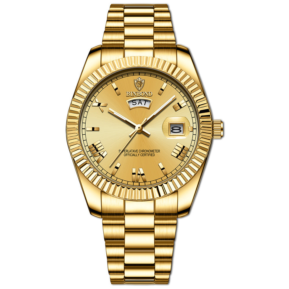 Men's Luxury Business Quartz Watch – Elegant Analog Dress Watch for Everyday & Occasion