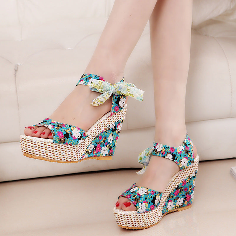 Zoe – Boho High Heel Sandalen