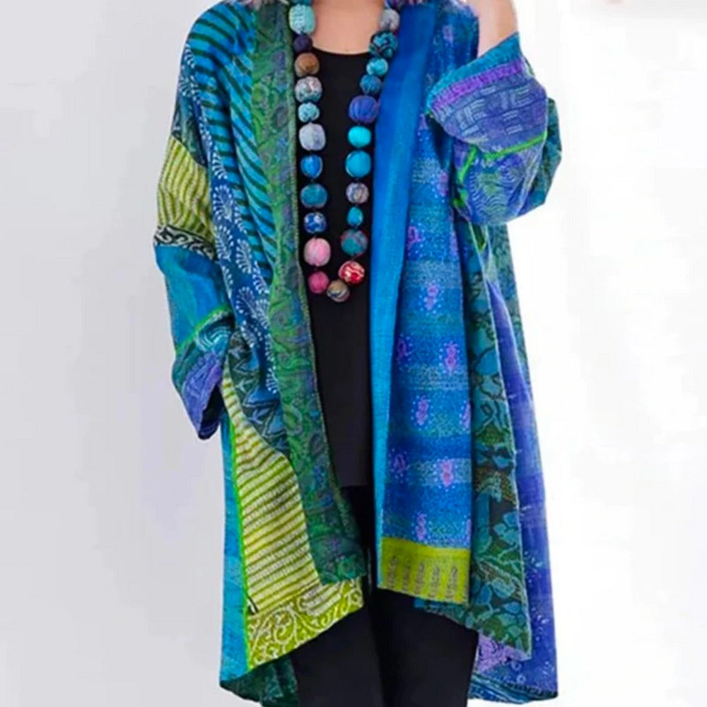 Mandy – Bunte Strickjacke