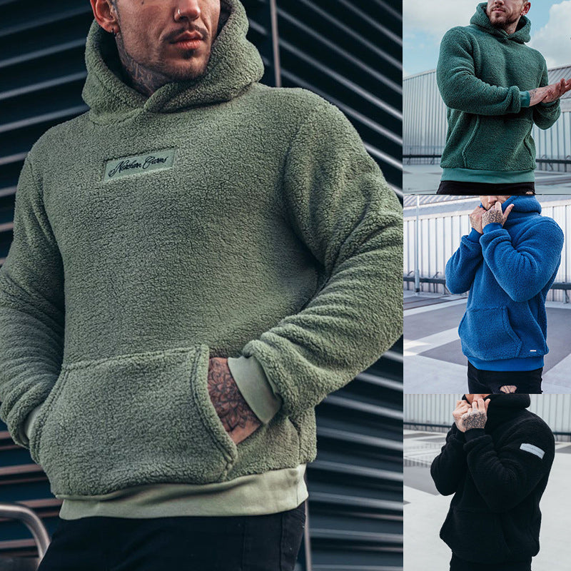 Herren Kapuzenpullover Plüsch Style – Gemütlicher Freizeit Hoodie für maximalen Komfort