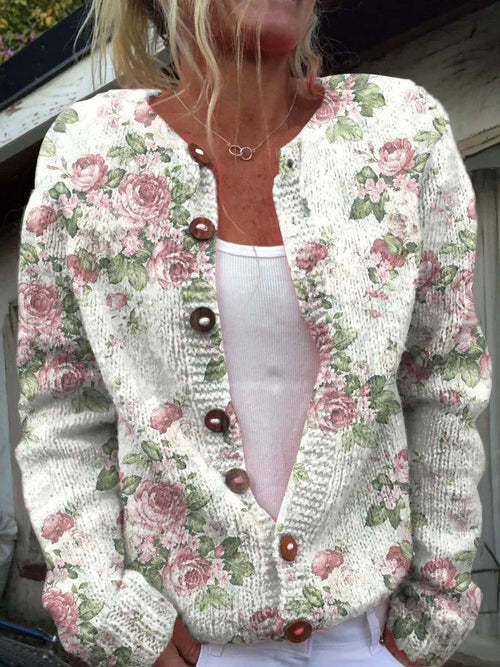 Dawn – Cardigan with 3D Print for Women