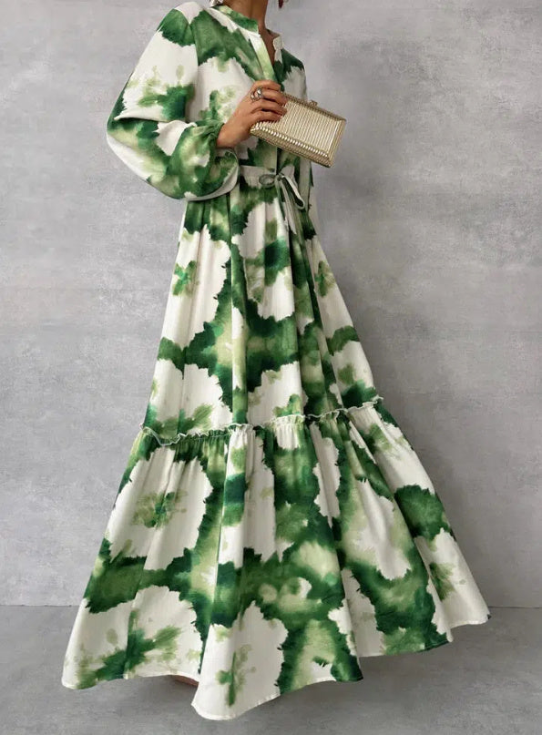 Sandra – Stylish women's long-sleeve dress