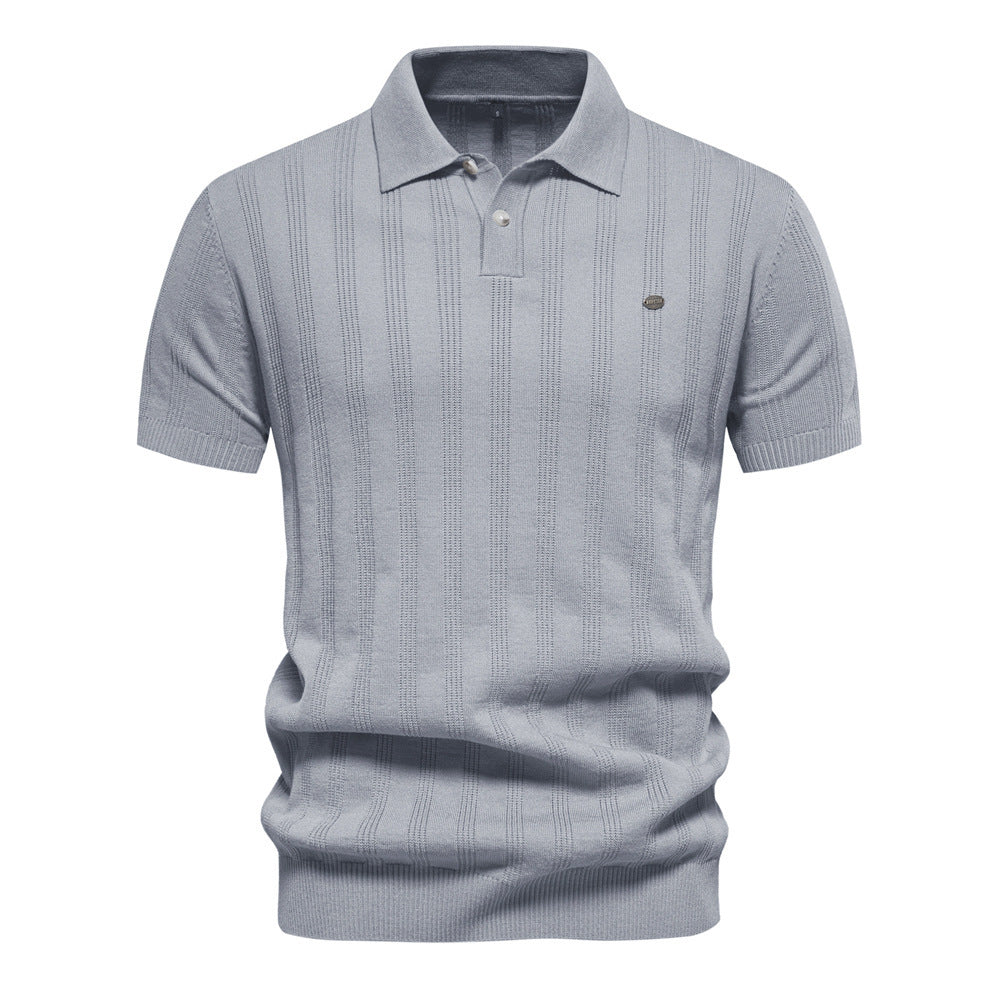 Joe – Casual men's top with zipper decoration
