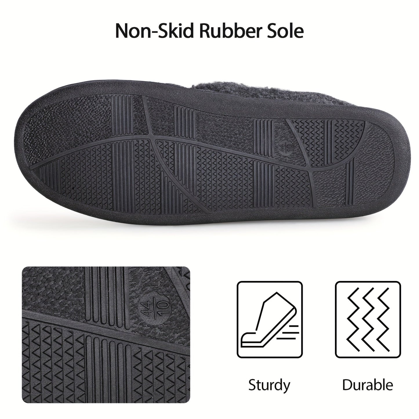 Men's Comfort Slippers with Velcro Closure and High Shaft – Comfortable Vintage Slippers for Every Day