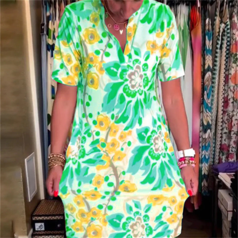 Tanya – Lässiges Kleid mit Digitaldruck
