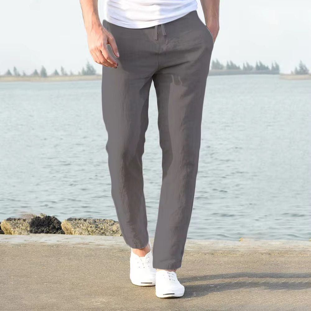 Herren Freizeithose mit Elastikbund – Lässig, Komfortabel, Perfekt für Alltag & Strand
