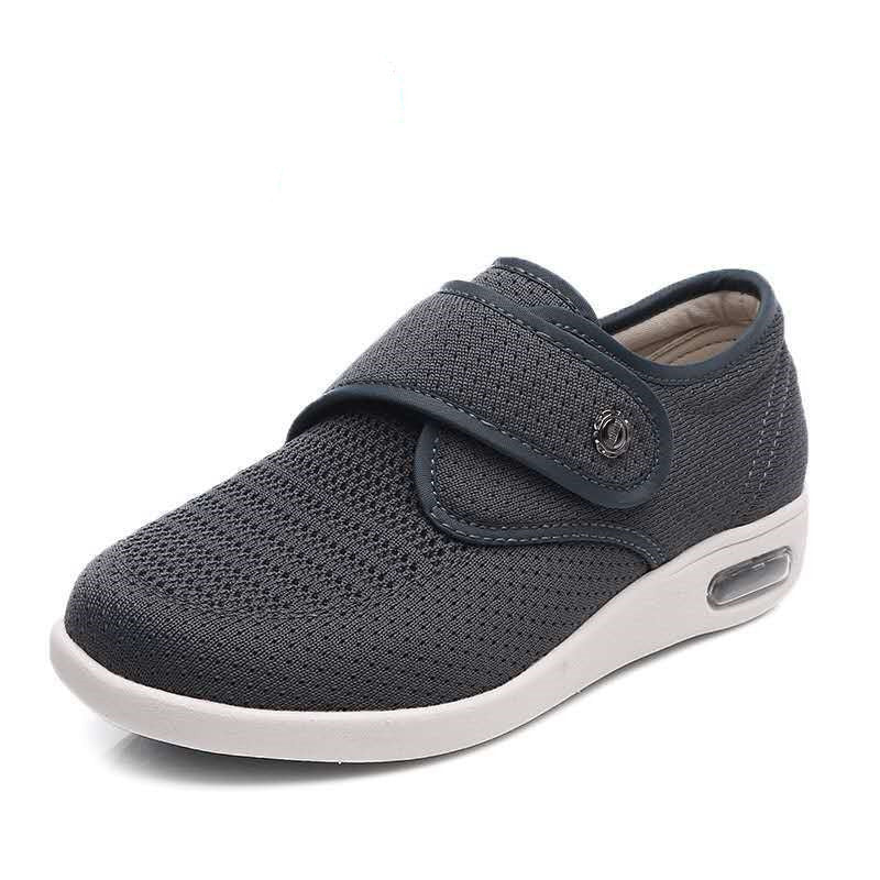 Damen Komfort Mesh Sneaker mit Luftpolstersohle – Atmungsaktive Freizeitschuhe für Alltag und Spaziergänge