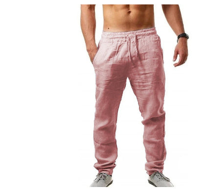 Austin – Atemberaubende Herren-Linnen-Lose Freizeit-Sporthose