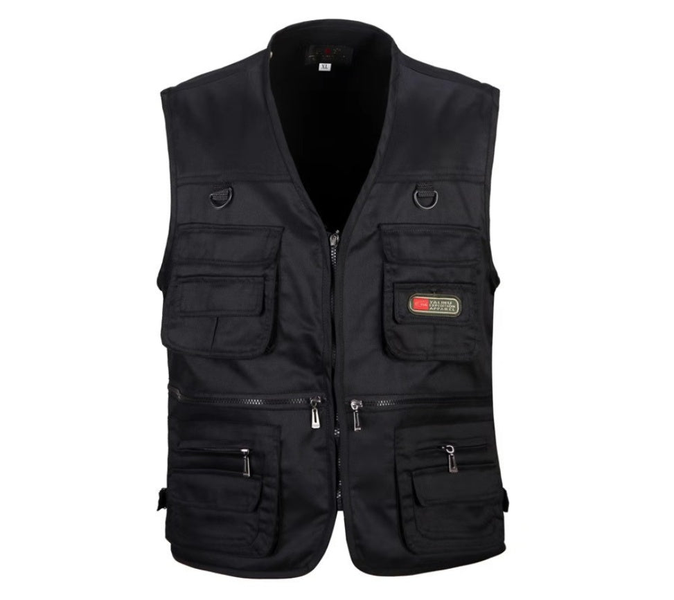 Douglas – Angler vest for outdoor work made of high-quality polyester-cotton blend