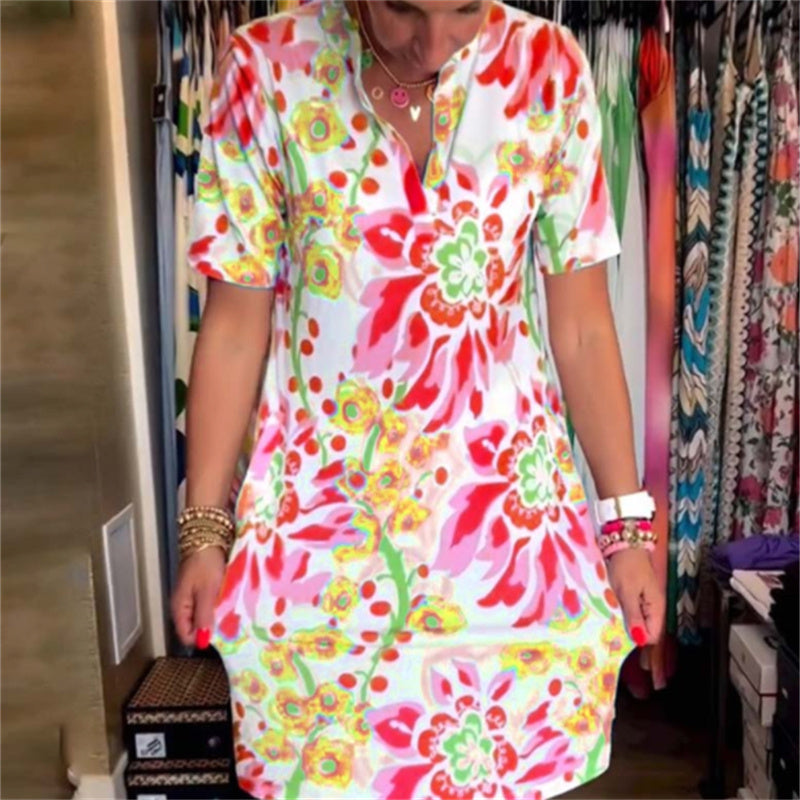 Tanya – Lässiges Kleid mit Digitaldruck