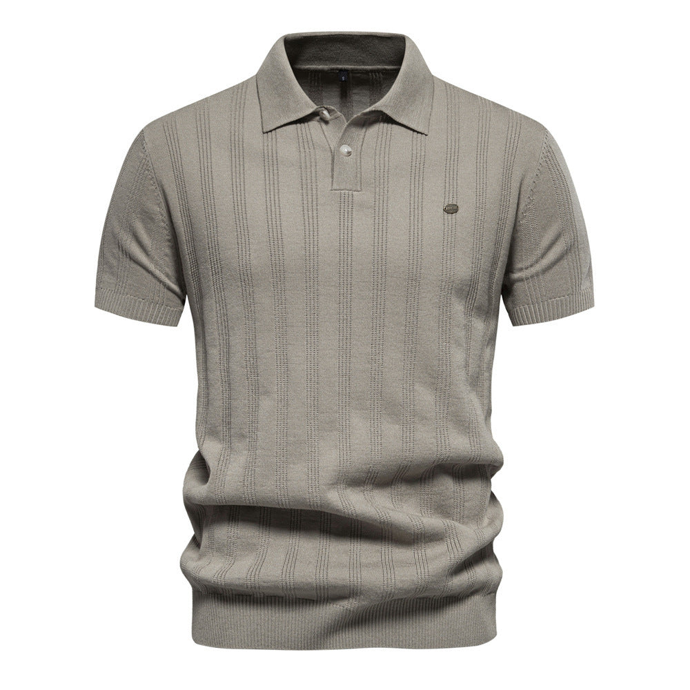 Joe – Casual men's top with zipper decoration