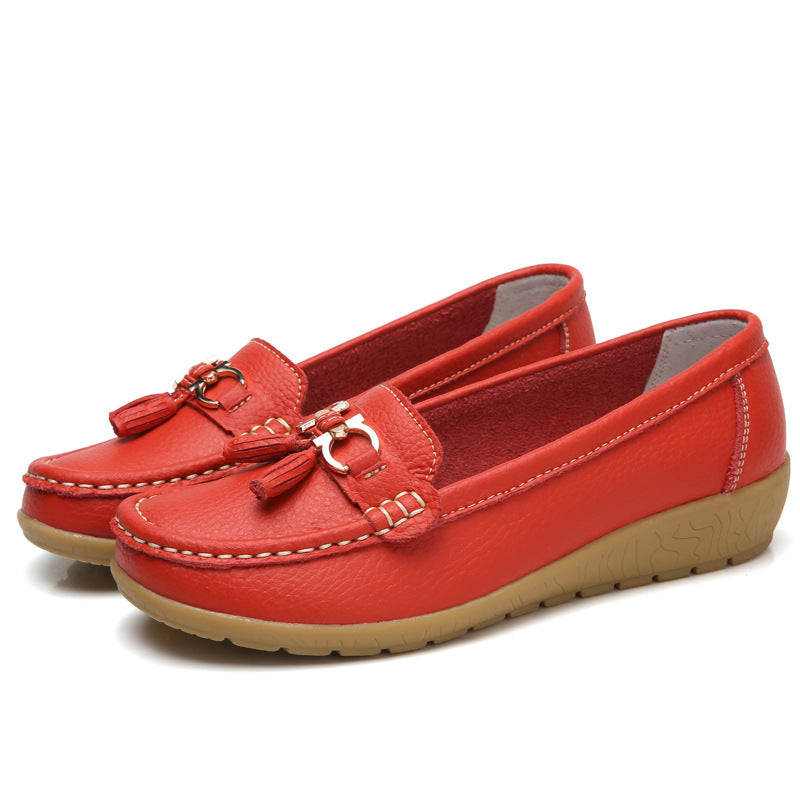 Dominic – Oversized Flat-Bottom Casual Shoes