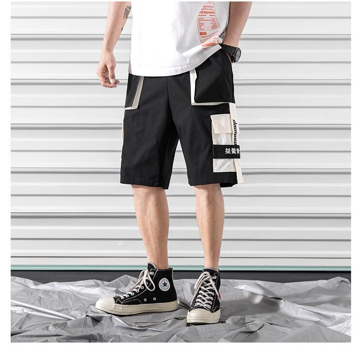 Will – Bequeme Herren-Hip-Hop-Shorts in Schwarz