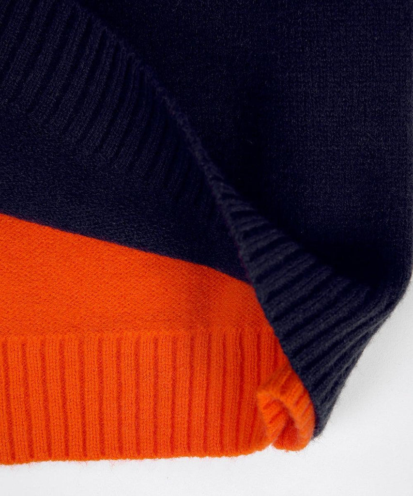 Damen Pullover Colorblock Style Modern Freizeit & Büro