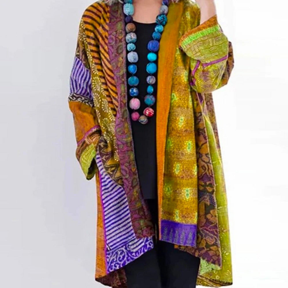 Mandy – Bunte Strickjacke