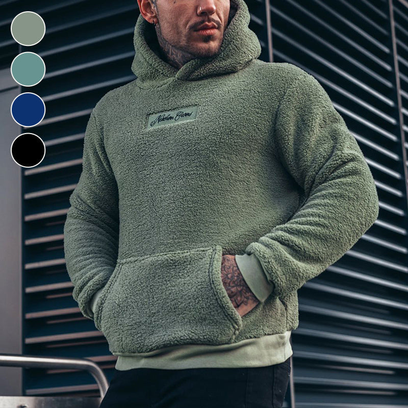 Herren Kapuzenpullover Plüsch Style – Gemütlicher Freizeit Hoodie für maximalen Komfort