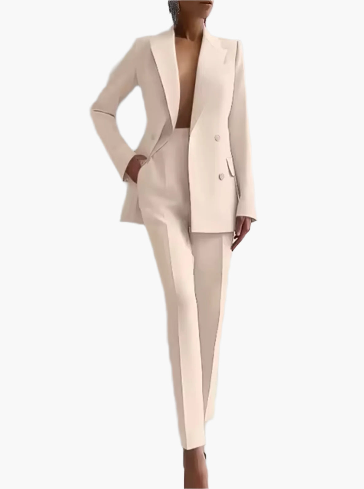 Damen Business Anzug Set – Elegantes Büro Outfit mit Blazer und Hose für stilvolle Looks