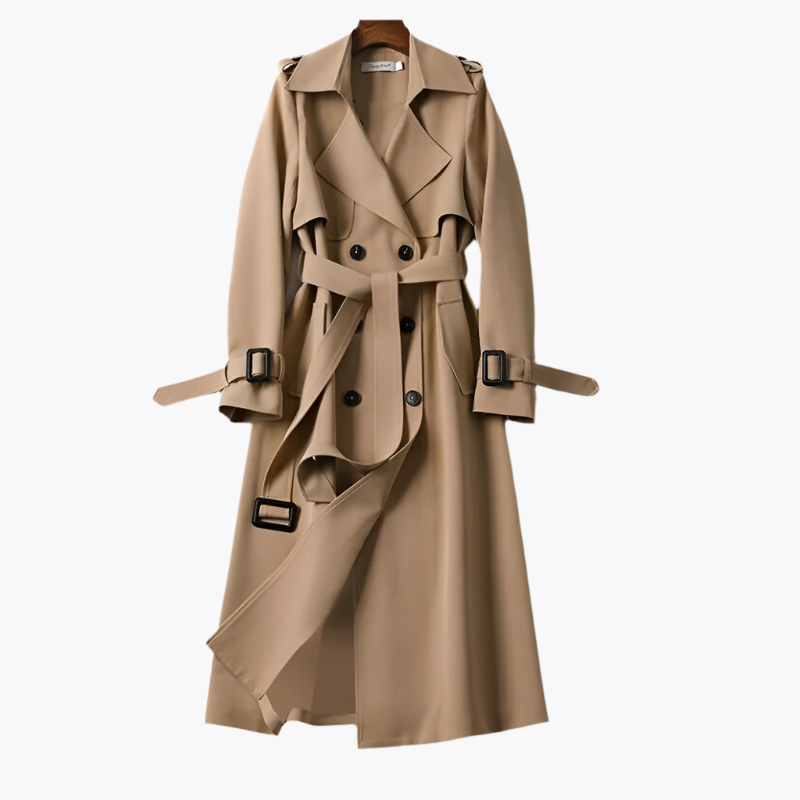 Damen Trenchcoat Klassisch Elegant Frühling – Stilvoller Mantel für Alltag und Büro